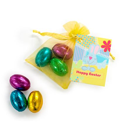 Organza Easter Egg Bag