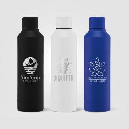 Olympus - 500 ml Double Wall Copper-Lined Stainless Steel Bottle with Twist Lid