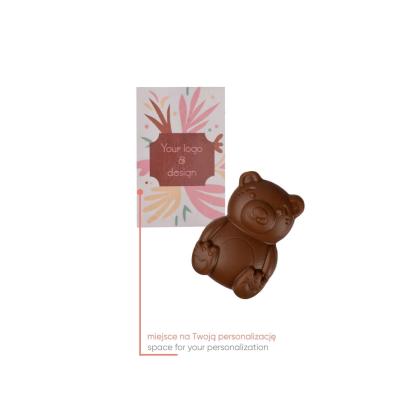 ADVERT CARD - CHOCOLATE BEAR
