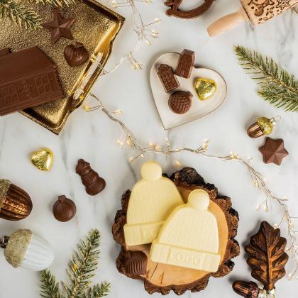 ADVERT CARD - CHOCOLATE BEAR