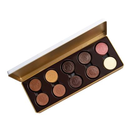 SET OF CHOCOLATE MEDALS IN TIN CHOCOLATE EXPERT