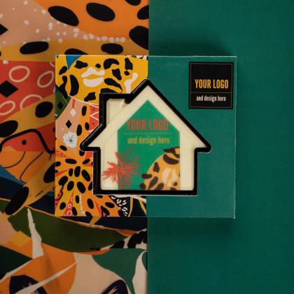 BESPOKE CHOCOLATE CHOCO4MAT MINI HOUSE PRINT