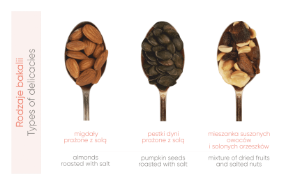 ADVERTISING SWEETS SEEDS&NUTS BAG