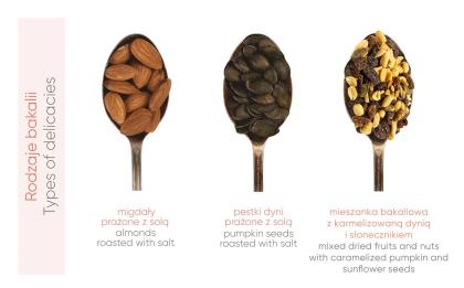 ADVERTISING SWEETS SEEDS&NUTS BOTTLE