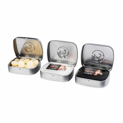 ADVERTISING SWEETS MINI RECTANGULAR TIN PRESS & PRINT