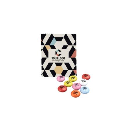 CHOCOLATE LENTILS WITH PRINT BRAND ME! SWEET BAG