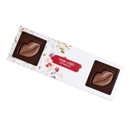 SET OF CHOCOLATES LIPS 4 PIECES