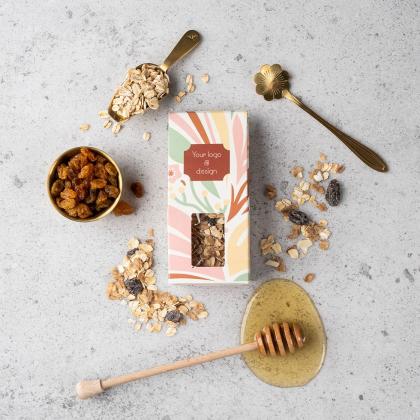 SET OF ADVERTISING SWEETS MUESLI BAG