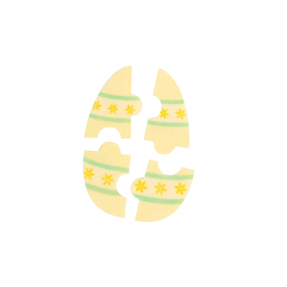 PRINTED CHOCOLATE SET - EGG PUZZLE