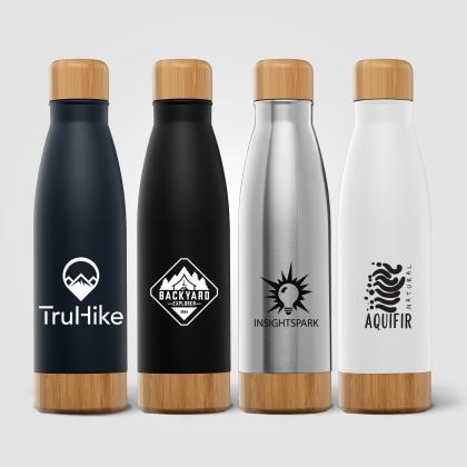 Ibiza Bamboo - 650 ml Double-Wall Stainless Bottle