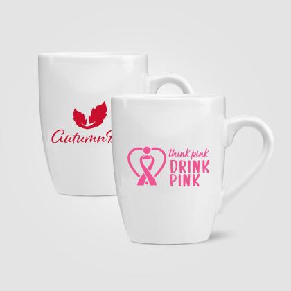 Ceramic Bistro Mug - White 415 ml