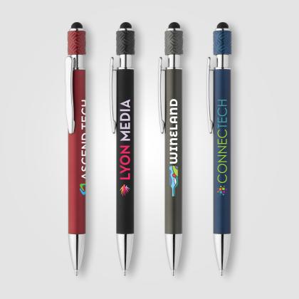 Wave Aluminium Spinner Stylus Pen