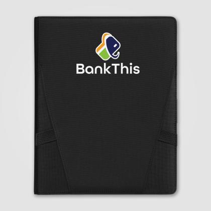 Coastal Threads Repreve Tech Organiser Padfolio - A4