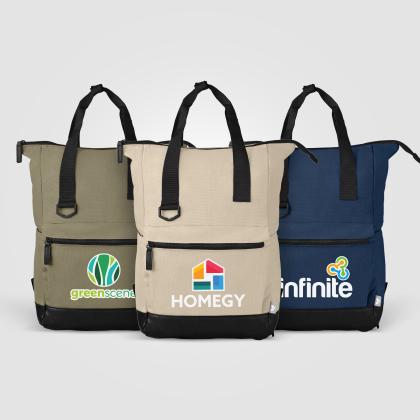 Odyssey Pack Recycled Cotton Canvas Tote Bag-  28 L