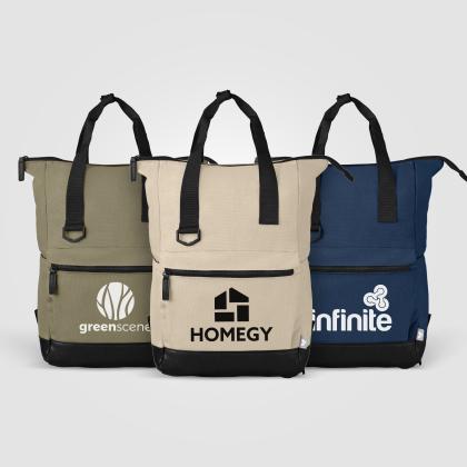 Odyssey Pack Recycled Cotton Canvas Tote Bag-  28 L