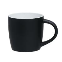 SOHO Matt Black/White Ceramic Mug