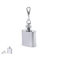 Deneb Hip Flask Keyring - SILVER