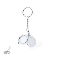 Kitins 8X Magnifier Keyring - SILVER