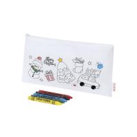 Flemenk Pencil Case - WHITE