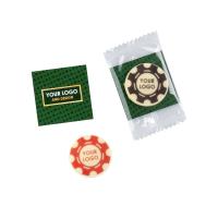 ADVERT CARD - CHOCOLATE MEDAL PRINT