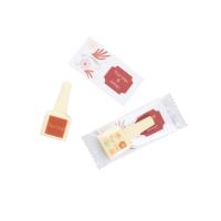 ADVERT CARD &ndash; CHOCOLATE NAIL POLISH PRINT