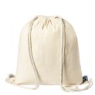 Sanfer Fairtrade Drawstring Bag - NATURAL