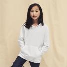Lightweight Hooded S Kids Sweatshirt - WHITE