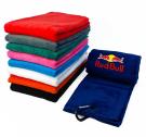 VELOUR EMBROIDERED TRI-FOLD GOLF TOWEL FOR EU COUNTRIES ONLY