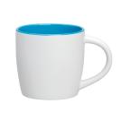 SOHO Matt White/Blue Ceramic Mug
