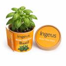 Desktop Herb Garden - Basil - Label & Wrap