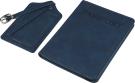The Zani - Recycled PU passport holder and luggage tag