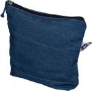 The Orin - Recycled denim cosmetic bag