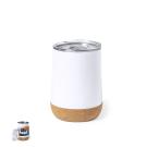 Barker Sublimation Insulated Cup - WHITE