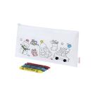 Flemenk Pencil Case - WHITE