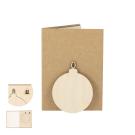 Astrox Christmas Card Decoration - NATURAL