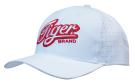 Breathable Poly Twill 6 Panel Cap with Circle Perforations