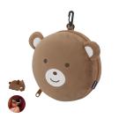 Stanek Travel Eye Mask Pillow - BROWN