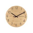 Tiwel Wall Clock - NATURAL