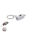 Parris Keyring Electric Lighter - SILVER