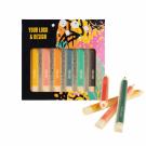 SET OF CHOCOLATES WITH PRINT CRAYONS 6 PCS