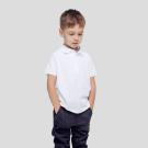 YPS180 Kids White Polo Shirt "keya" - WHITE