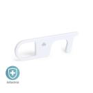 Riken Antibacterial Keyring Anticontact - WHITE