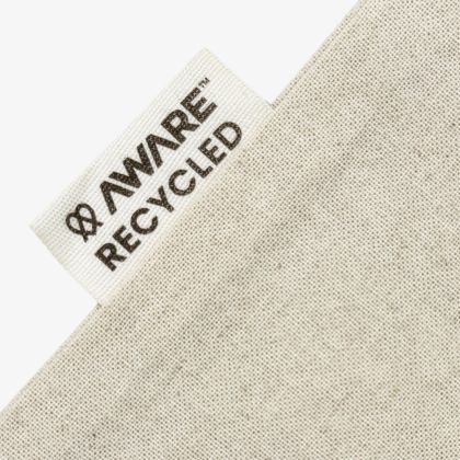 AWARE™ 5oz Natural Recycled Cotton Tote Bag