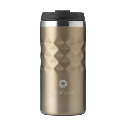 Geometric Mug RCS Recycled Steel 280 ml thermo cup