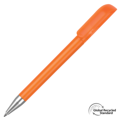 Alaska Frost GRS Recycled Ballpen - Orange