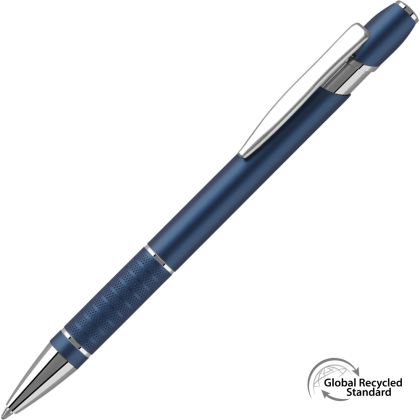 Bella Metal GRS Recycled Ballpen - Blue