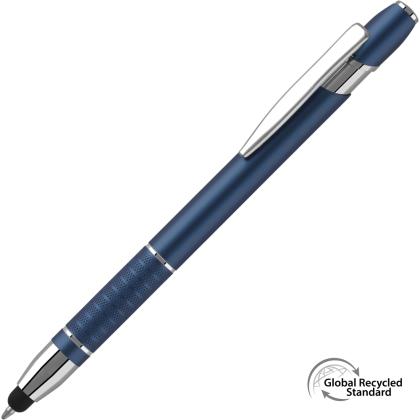 Bella Touch Metal GRS Recycled Ballpen - Blue
