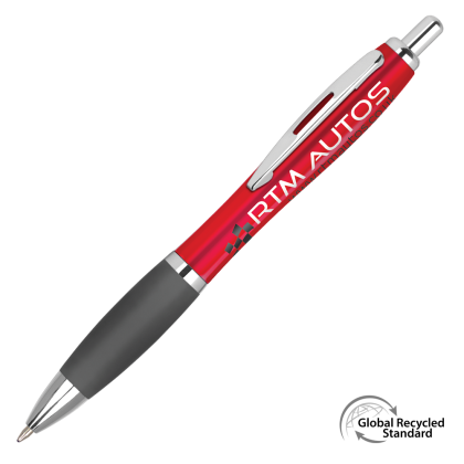 Contour Colour GRS Recycled Ballpen - Red