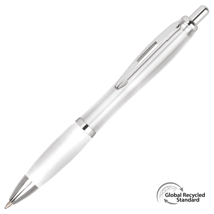 Contour Standard GRS Recycled Ballpen - Transparent