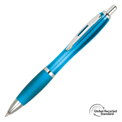 Contour Standard GRS Recycled Ballpen - Light Blue